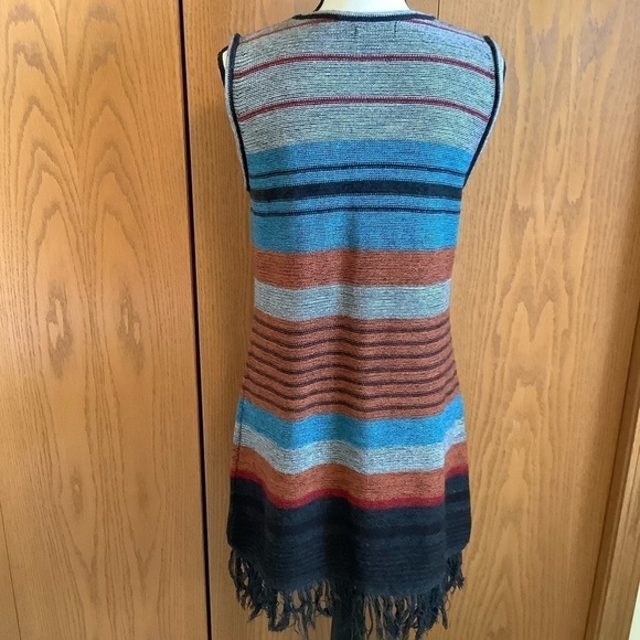 109°F India Sleevess Striped Dress Sz-M - Picture 2 of 5